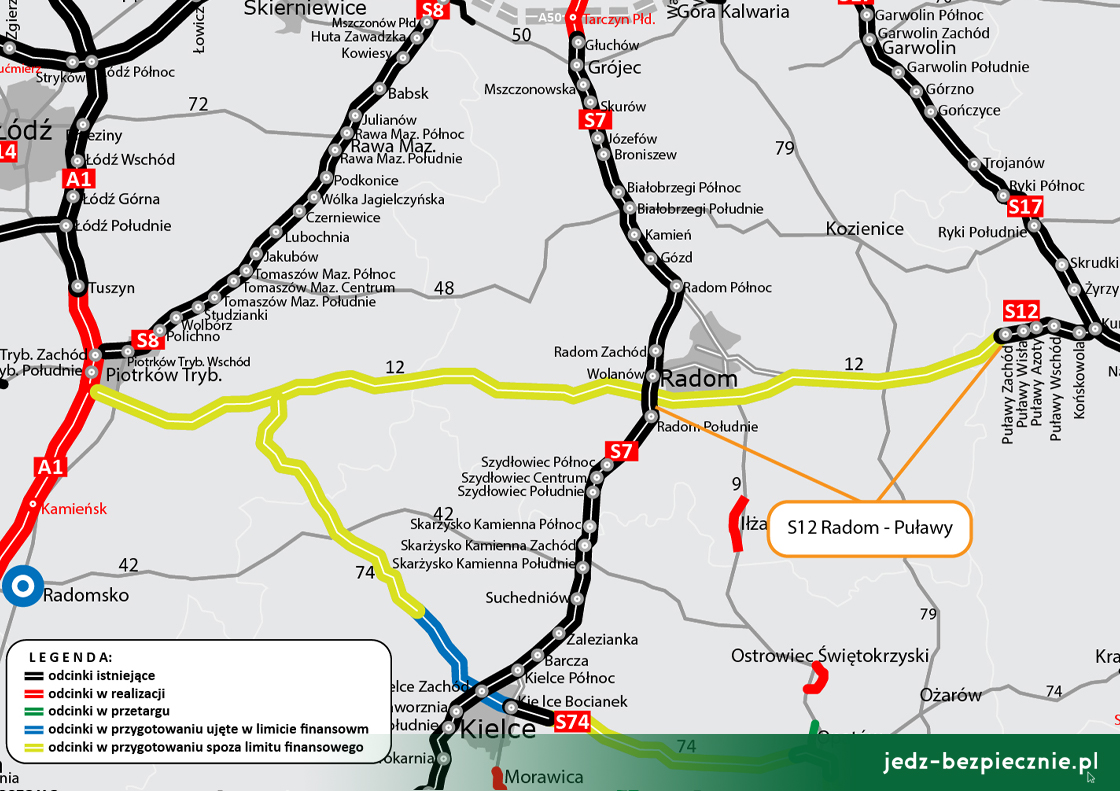 Polskie drogi - Decyzje środowiskowe dla przebiegu S12